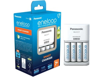 PANASONIC NAB. KJ17MCC40E 4xAA ENELOOP N, 2000 mAh pro AA/AAA (Blistr 4ks + nab.)