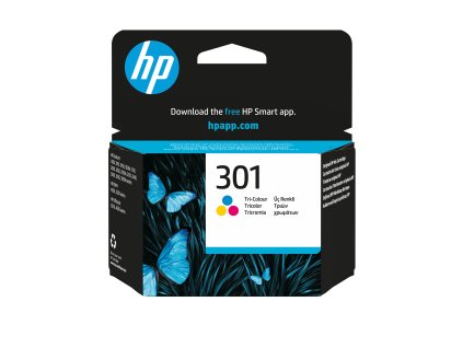 HP 301 Tri-color Ink Cart, 3 ml, CH562EE (165 pages)
