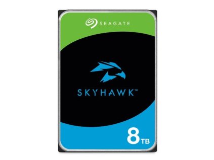 SEAGATE ST8000VX010 hdd SkyHawk 8TB CMR 256MB cache 180MB/s (24x7) SATA3-6Gbps