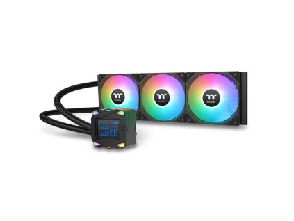 THERMALTAKE Vodní chladič LA360-S ARGB, 3x120mm ARGB, LGA1851, AM5, černá