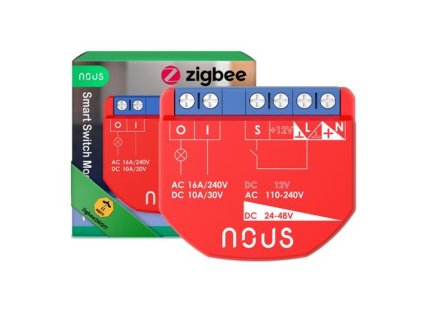 NOUS B1Z Inteligentní spínací modul switch (bez měření), kompatibilní s Zigbee/Tuya