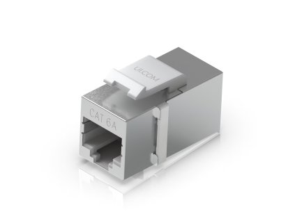 Ubiquiti UACC-Keystone-Coupler-C6A, Cat6A Keystone Coupler (spojka), 12-Pack