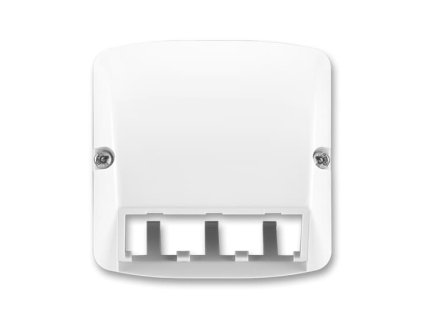 ABB Kryt TANGO 5014A-A00410 B pro přístroj šikmého osvětlení s LED nebo pro prvky Panduit Mini-Com, bílá