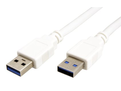 Kabel Value USB3.0 A(M) - A(M) 5Gbps 3m, propojovací, bílý