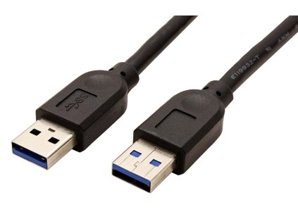 Kabel Roline USB 3.0 A(M) - A(M) 5Gbps, 3m, propojovací, černý