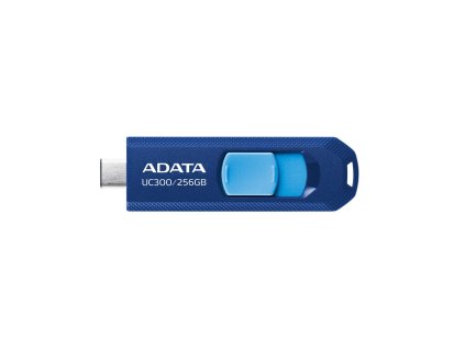 ADATA Flash Disk 256GB UC300, USB-C 3.2, modrá