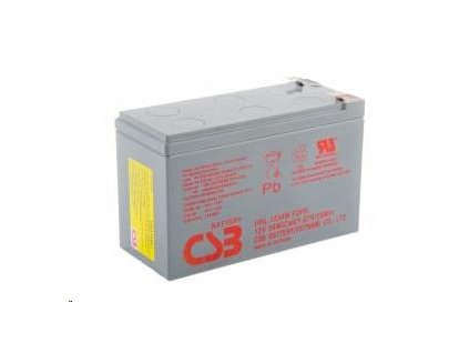 CSB baterie 12V 9Ah F2 HighRate LongLife 12 let (HRL 1234W)
