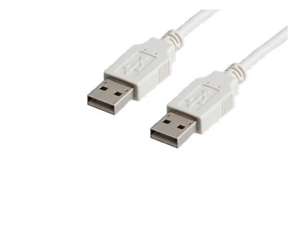 Kabel Value USB 2.0 A(M) - A(M) - propojovací 0,8m, bílý