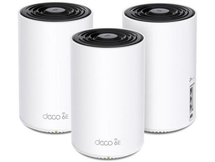 TP-Link Deco XE75 Pro(3-pack) - Multi-Gig 2,5 Gbps AXE5400 třípásmový Meshový Wi-Fi 6E systém, HomeShield (3-pack)