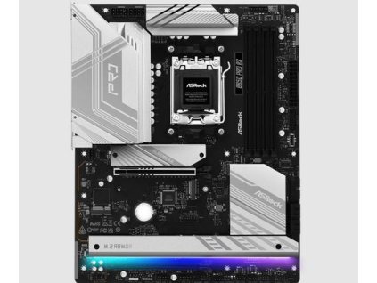 ASROCK B850 PRO RS (AM5, amd B850, 4xDDR5, PCIE 5.0, HDMI, 4xSATA3 +4xM.2, USB3.2 G2x2, GLAN 2,5G, ATX)