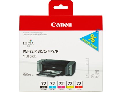 Canon PGI-72 MBK/C/M/Y/R Multi Pack