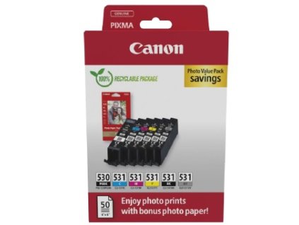 Canon cartridge PGI-530/CLI-531 PGBK/C/M/Y/BK/GY PHOTO VALUE/Multipack