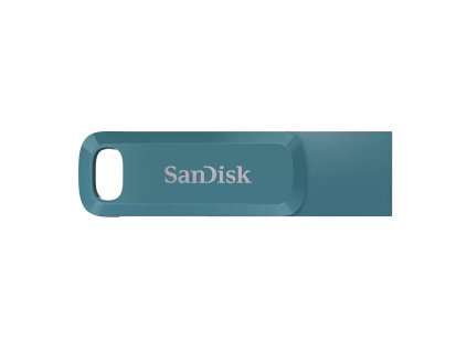 SanDisk Flash Disk 256GB Ultra Dual Drive Go, USB-C 3.2, Modrá
