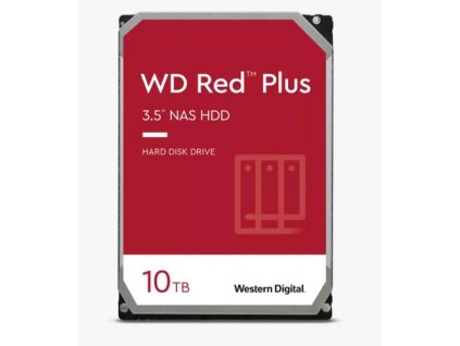 WDC WD100EFGX hdd RED PLUS 10TB SATA3-6Gbps 7200rpm 512MB RAID (24x7 pro NAS) 260MB/s CMR