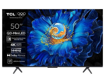 TCL 50C6KS SMART TV 50" QLED/4K UHD/Mini LED/3xHDMI/2xUSB/LAN/GoogleTV POŠKOZENÁ KRABICE