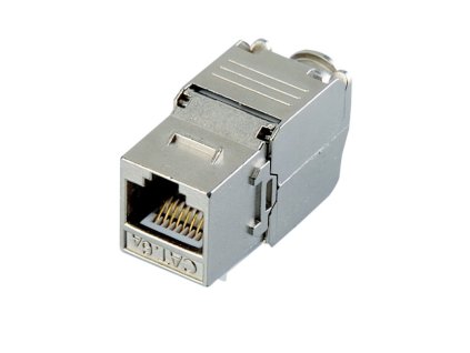 DATACOM Keystone RJ45 STP CAT6A samořezný SILVER