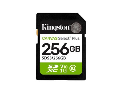 Kingston Canvas Select Plus/SDXC/256GB/UHS-I U1 / Class 10