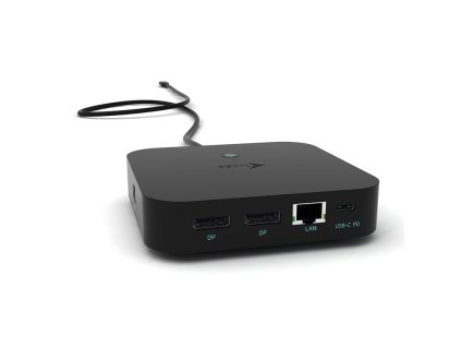 i-tec USB-C Dual Display Docking Station with Power Delivery 100 W