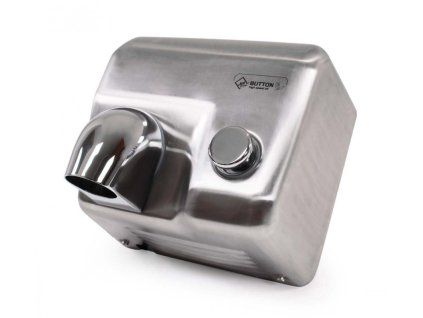 Jet Dryer BUTTON Katáčovaný nerez