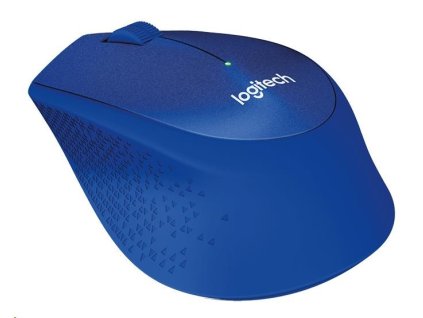 Logitech Wireless Mouse M330 Silent Plus, blue