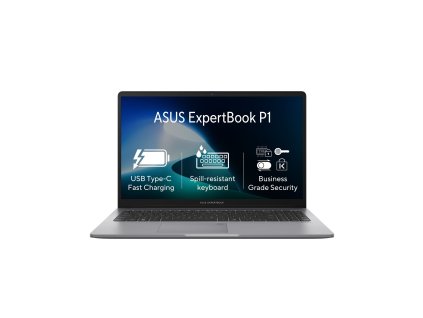 ASUS ExpertBook P1/P1503CVA-S71160X/i3-1315U/15,6''/FHD/8GB/256GB SSD/UHD/W11P/Gray/2R