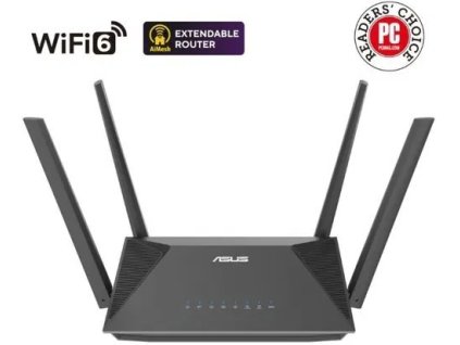 WiFi router Asus RT-AX52 WiFi 6, 3x GLAN, 1x GWAN