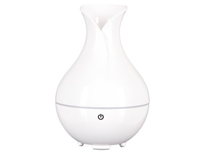 Aroma difuzér Sixtol Bloom bílý lesk 200 ml