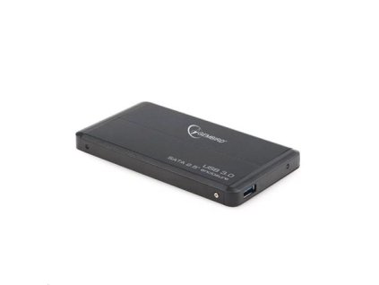 GEMBIRD Externí box pro 2.5" zařízení, USB 3.0, SATA, černý