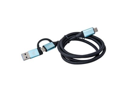 i-tec USB-C Cable to USB-C with Integrated USB 3.0 Adapter