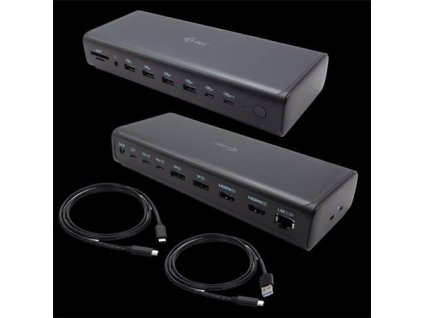 I-tec Universal 6x 4K Display Docking Station, Power Delivery 140W