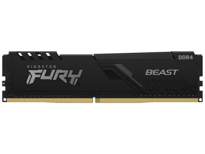 KINGSTON DIMM DDR4 8GB 3200MT/s CL16 FURY Beast Černá
