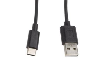 LANBERG KABEL USB-C(M)->USB-A(M) 2.0 1M ČERNÝ