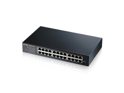 ZYXEL 24xGb IPv6 fanless smart swtch GS1900-24E v3