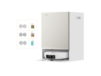 Dreame Matrix10 Ultra, robotický vysavač, bílý