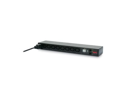 APC AP7921B Rack PDU, Switched, 1U, 16A, C20 -> (8)C13 - Horizontal