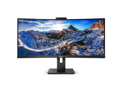 Philips LCD 346P1CRH 34" zakřivený VA/3440x1440@100Hz/4ms/500cd/HDMI/DP/4xUSB/USB-C dock/RJ45/Webcam/Repro/HAS/VESA