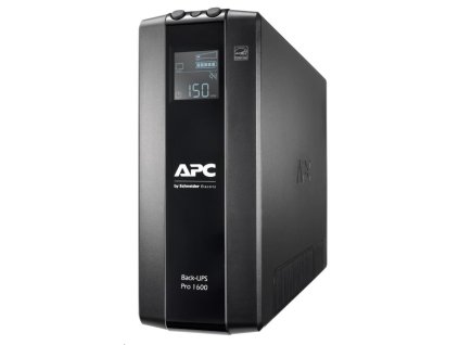 APC Back-UPS Pro BR 1600VA, 8 Outlets, AVR, LCD Interface (960W)