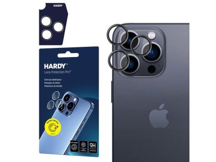 3mk Hardy Lens Protection Pro pro iPhone 16 Pro /16 Pro Max Titanium Grey
