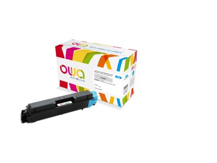 OWA Armor toner kompatibilní s Kyocera TK-590C, 5000st, modrá/cyan + waste box