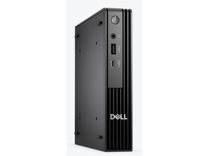 DELL Pro Micro QCM1255 AMD Ryzen 5 PRO 8600GE/16GB/512GB SSD/keyboard+mouse/W11P/3Y ProSpt/černá