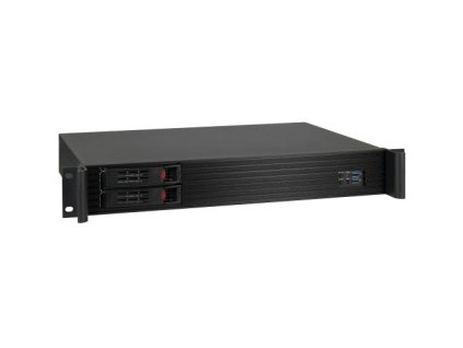INTER-TECH case storage IPC 1.5U-1528L, rack 1U