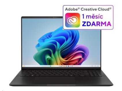 BAZAR - ASUS NTB Vivobook S16 (M5606WA-OLED022X), AI 9 HX 370, 16" 3200 x 2000, 32GB, 1TB SSD, AMD Radeon, W11 Pro,Black