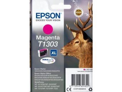 EPSON ink bar Singlepack "Jelen" Magenta T1303 DURABrite Ultra Ink (10,1 ml)