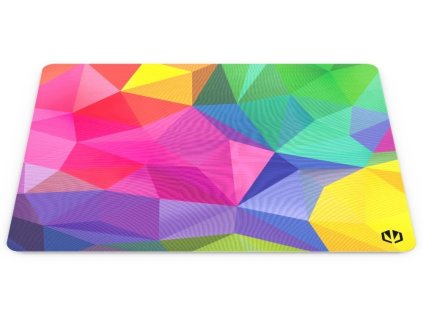 Endorfy Crystal Spectrum L Podložka pod myš, herní, 450×400×3mm, voděodolná, duhová