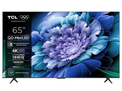 TCL 65C69K SMART TV 65" QLED/4K UHD/Mini LED/144Hz/4xHDMI/USB/LAN/GoogleTV Poškozená krabice