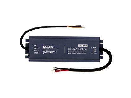 MCLED Napaječ LED 250W 12V/20,83A IP67 ML-732.109.39.0