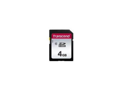 TRANSCEND SDHC karta 4GB 300S, Class 10 (R:20/W:10 MB/s)