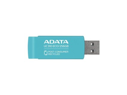 ADATA Flash Disk 256GB UC310E ECO, USB 3.2 , modrá