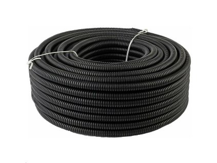Chránička na kabel (husí krk) 10mm s podélným řezem, balení 100m