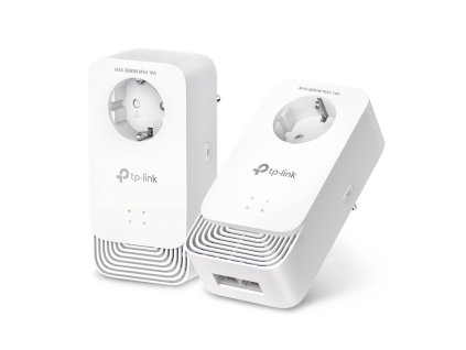 BAZAR - TP-Link PG2400P KIT průchozí powerline set (G.hn2400,2xGbE) - Rozbaleno (Komplet)